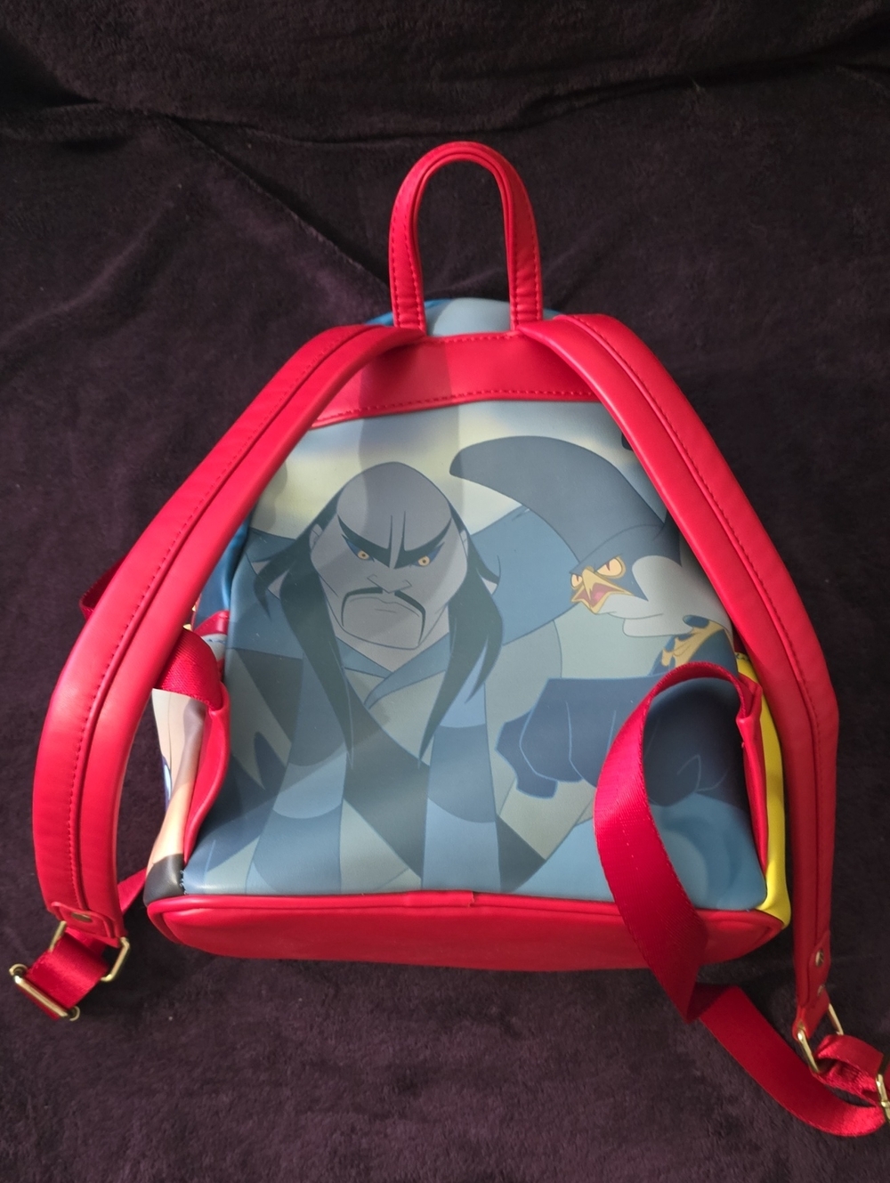 Loungefly Disney Princess Mulan Mini Backpack - Picture 3 of 9